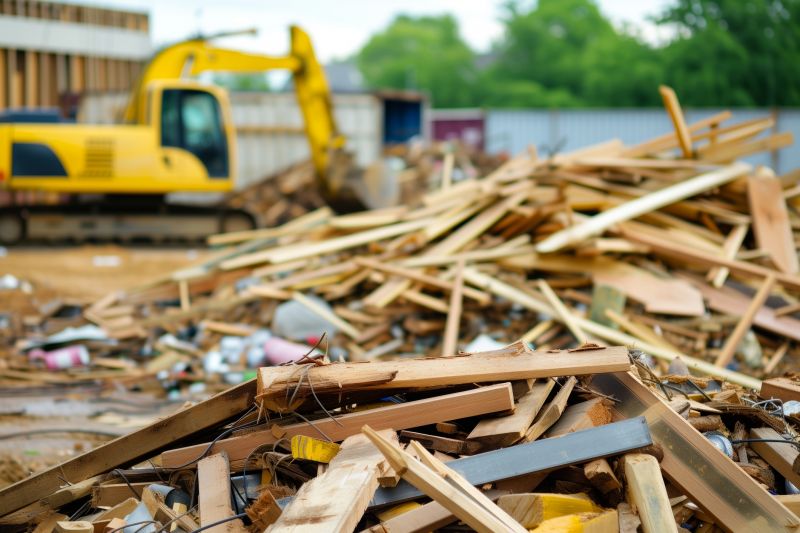 Construction Debris Removal in Sacramento, CA
