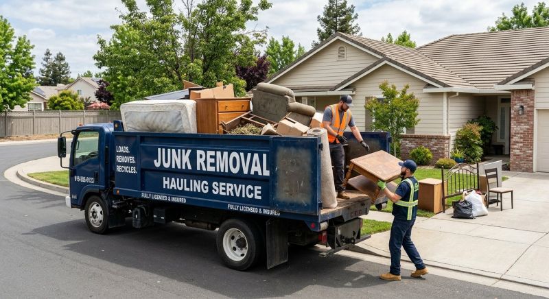 Garage Junk Hauling in Sacramento, CA