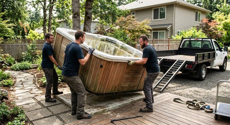 Hot Tub Disposal in Auburn, CA