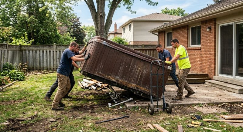 Hot Tub Removal in Madison, WI
