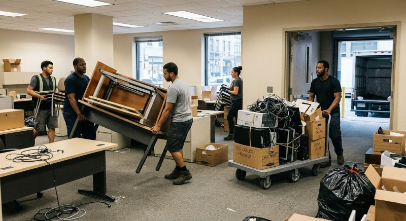 Office Furniture Removal in Madison, WI