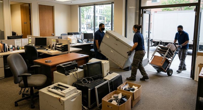 Office Furniture Removal in Madison, WI